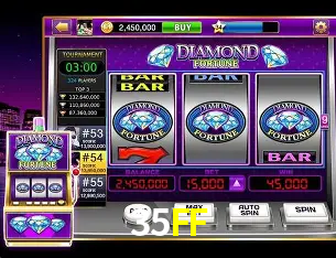 35FF plataforma — saque cashout PIX com comprovante